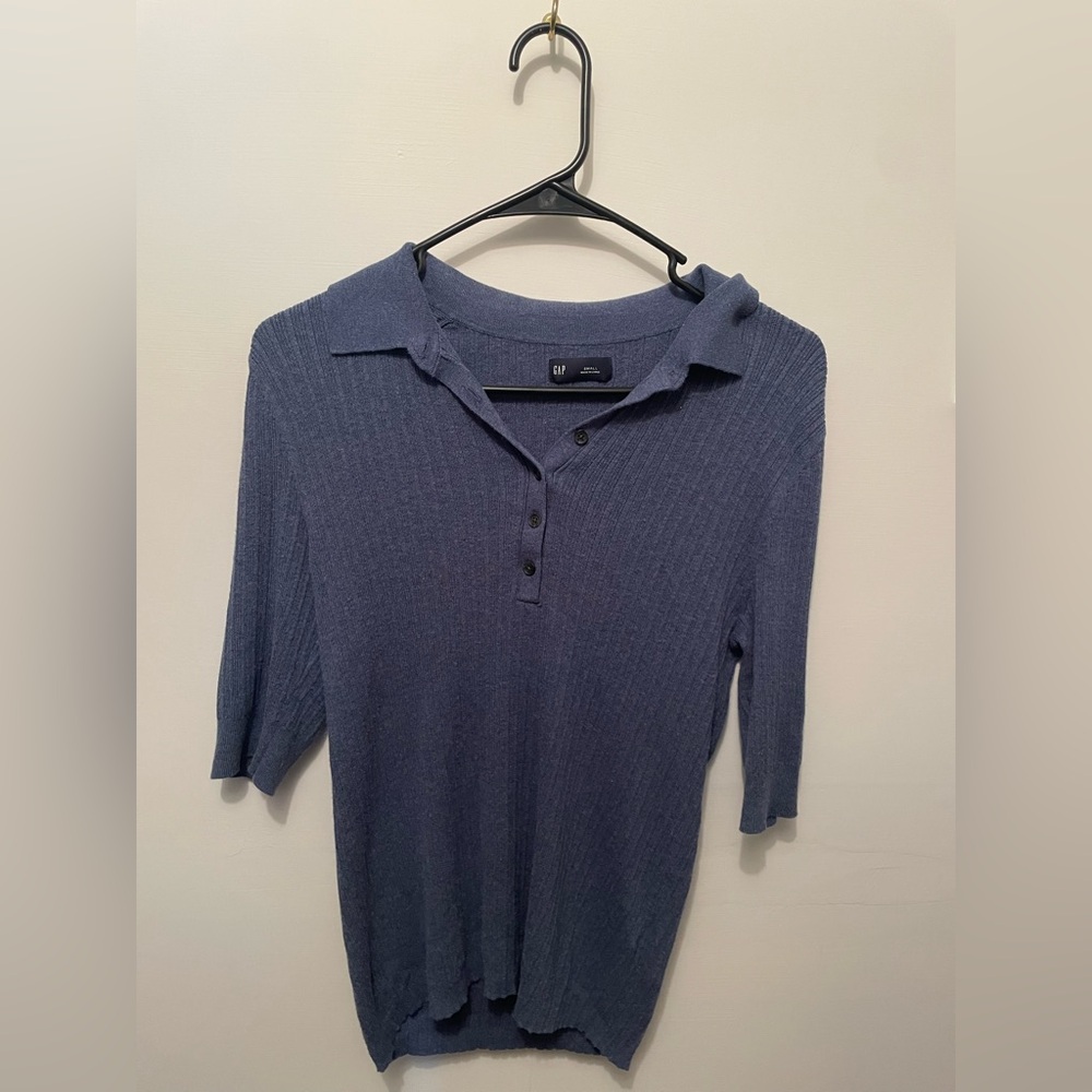 Women’s Gap knitted collared shirt